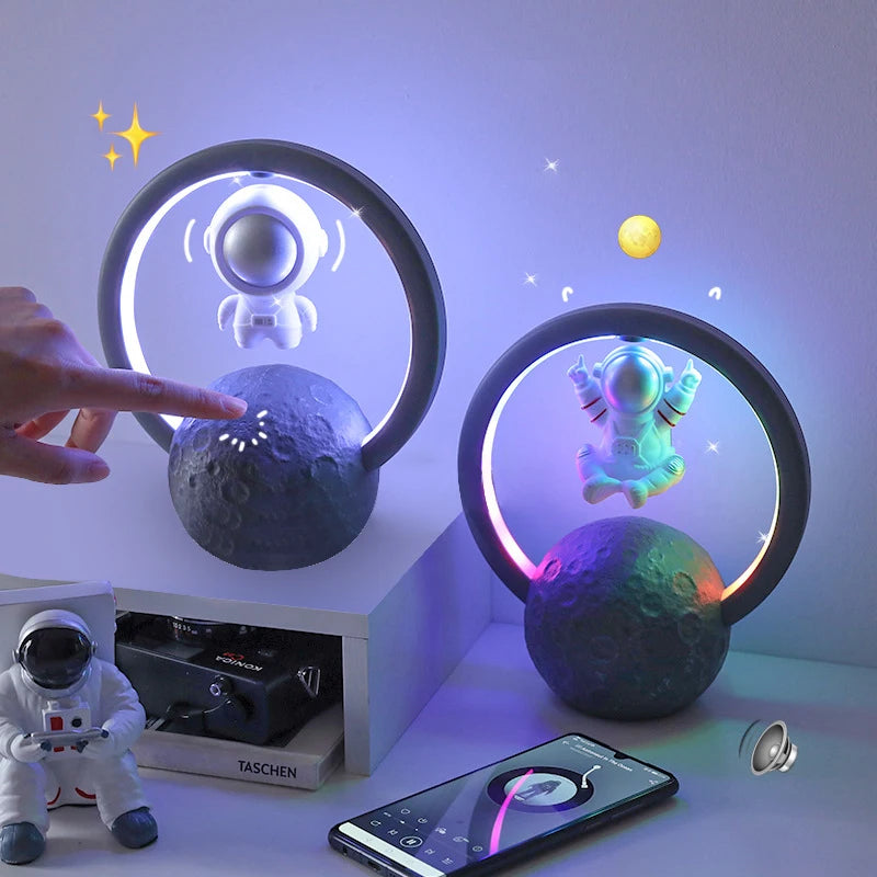 Magnetic Levitation Bluetooth Speaker Astronaut Home Creative Mini Radio Outdoor Wireless Subwoofer Portable Audio